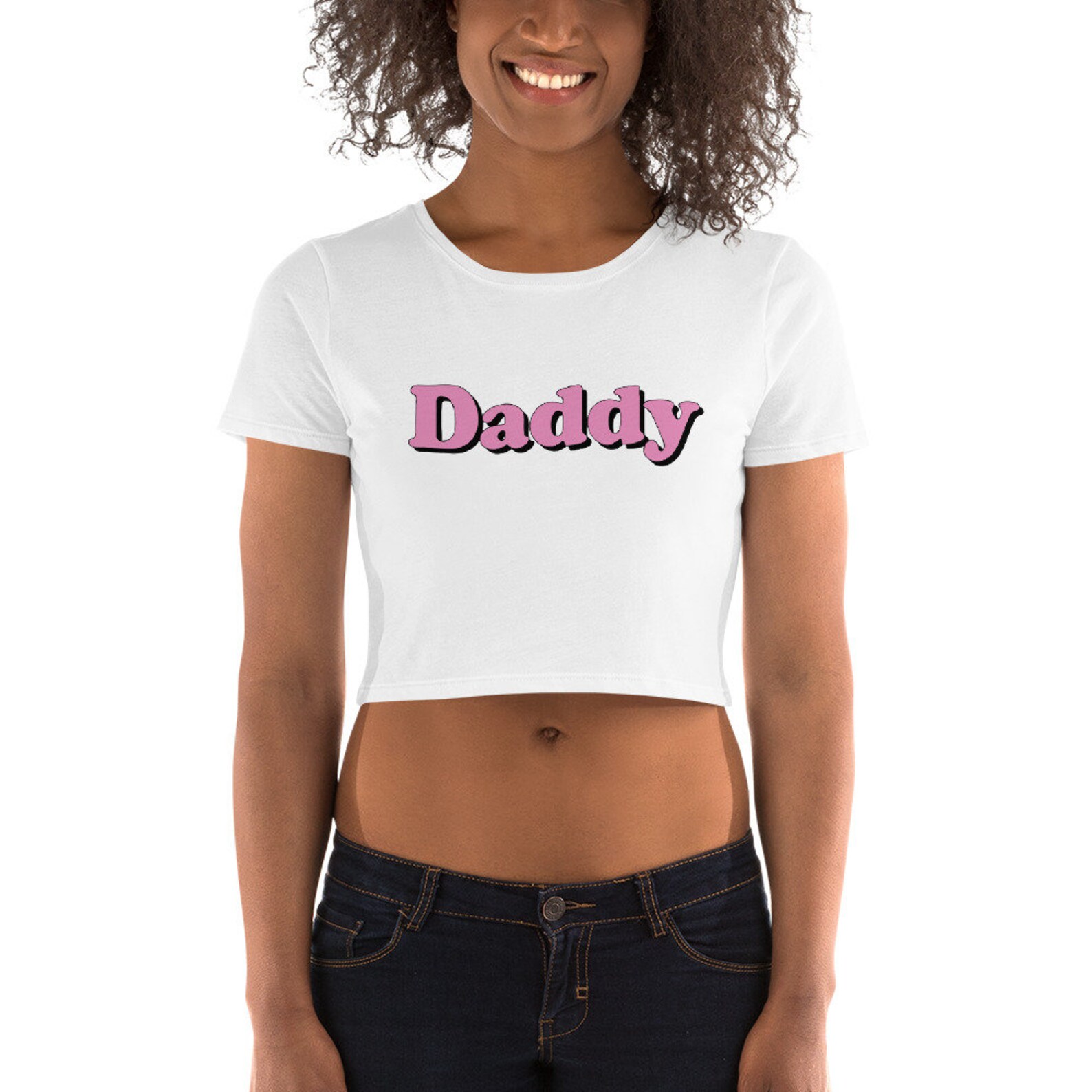 Daddy Crop Tee Little Girl DDLG Kylie Jenner Shirt Pink Sexy Etsy