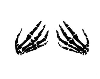 skeleton grabbing boobs