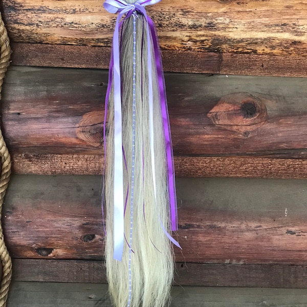 Horse hair tail memorial full length