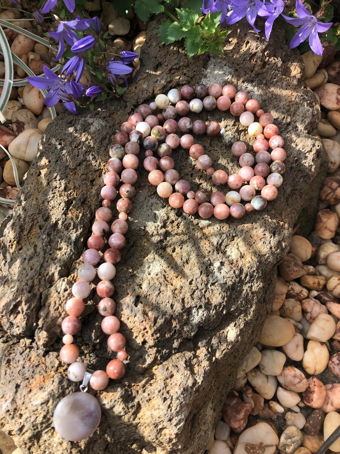 Cherry Blossom Jasper 108 Bead Mala AAA Quality Yoga & Etsy