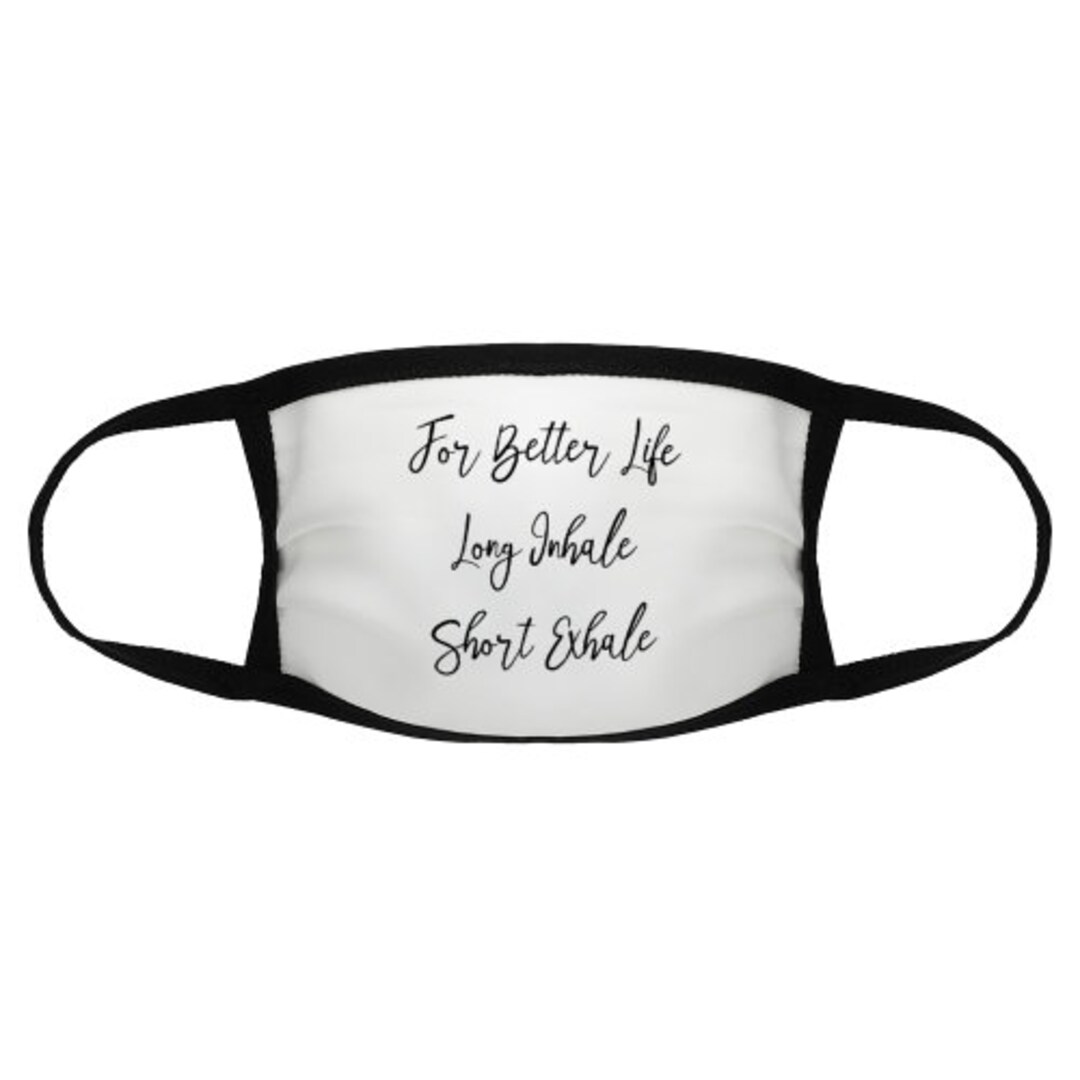 Custom Made Yoga Face Mask Custom Made Yoga Mask Custom Mask Etsy