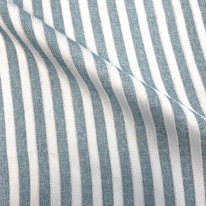 Aqua rustieke jacquard met textuurstrepen - 58&quot; breed - 100% polyester - bekledingsstof op maat gesneden - Eroica Home Fabrics - WESTEROS SPA