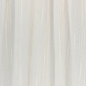 Striped Sheer Fabric - 118&quot; - Fabric by the Yard - drapery fabric - Eroica Home Fabrics - CURAZAO NATURAL
