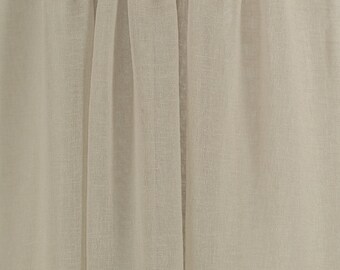 Woven Sheer - 118&quot; poly/linen blend fabric - Fabric by the Yard - Eroica Home Fabrics - MALDIVES TAUPE