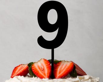 Birthday Cake Topper Numbers Svg Png, Digital Download.