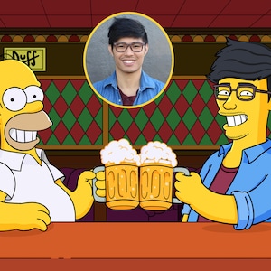 Simpsons Custom Portrait, Simpsons Bar, Simpsons Family Portrait, Simpsons Couple Portrait, Yellow Me, Simpsonize Me, Make Me Yellow