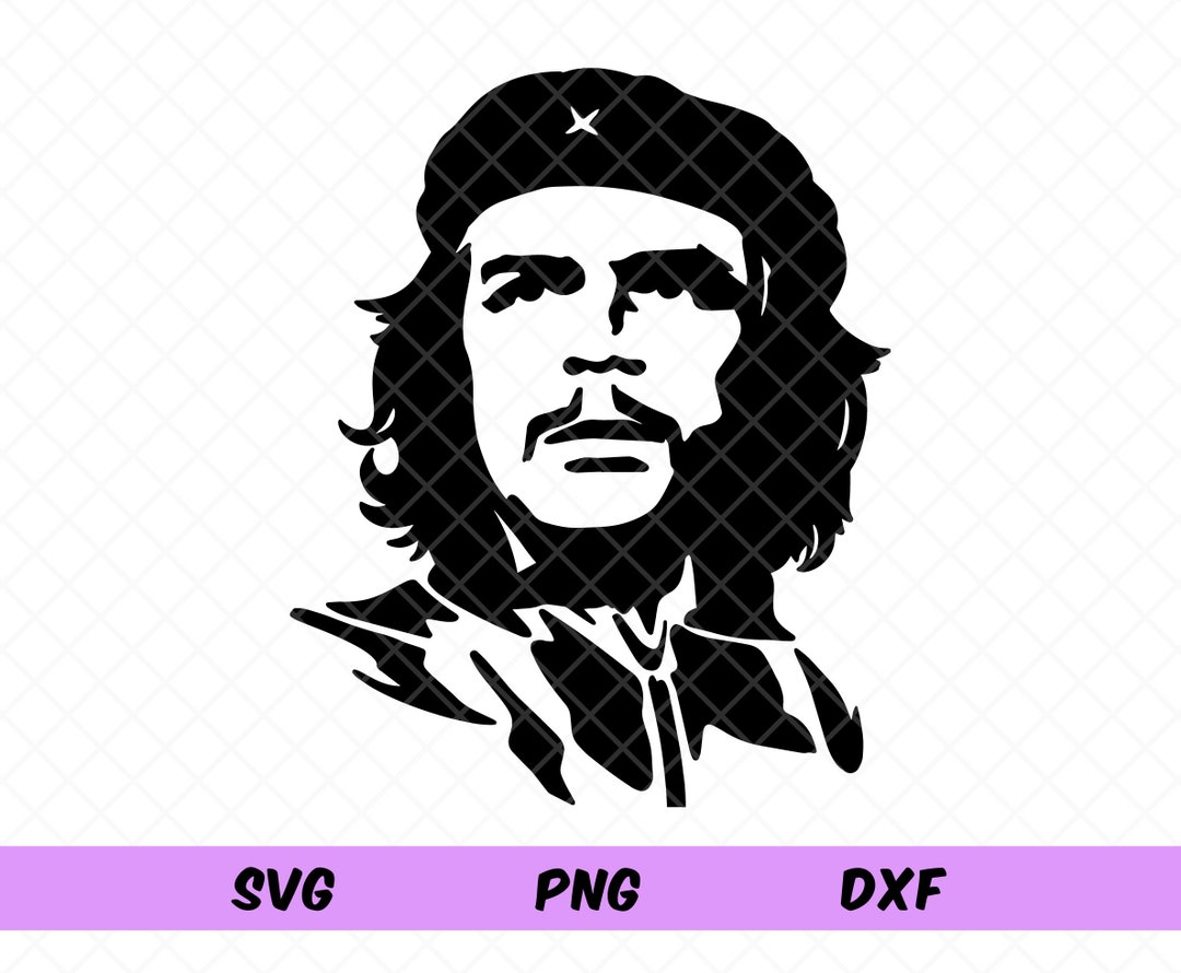 Ernesto Che Guevara Svg Che Guevara Stencil Portrait Che Silhouette che-guevara-stencil-free-stencil-gallery