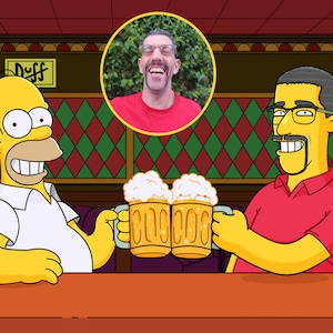 Simpsonize Me, Simpsons Bar, Simpsons Custom, Simpsons Family, Custom Portrait, Turn Me Yellow, Simpsons Portrait, Simpsons Drawing