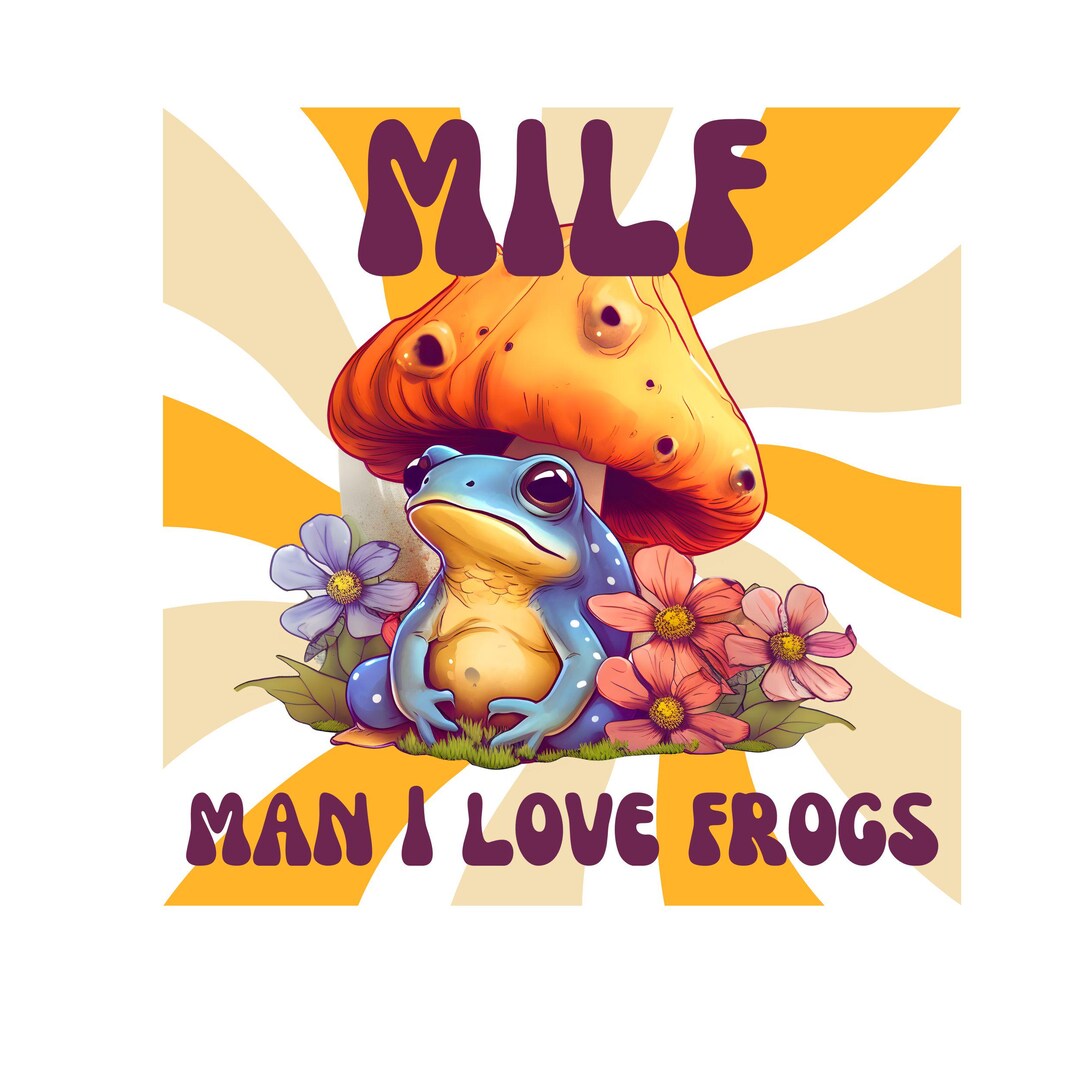 Frog Lover PNG, Man I Love Frogs PNG, Frog PNG, Frog Design, Digital ...