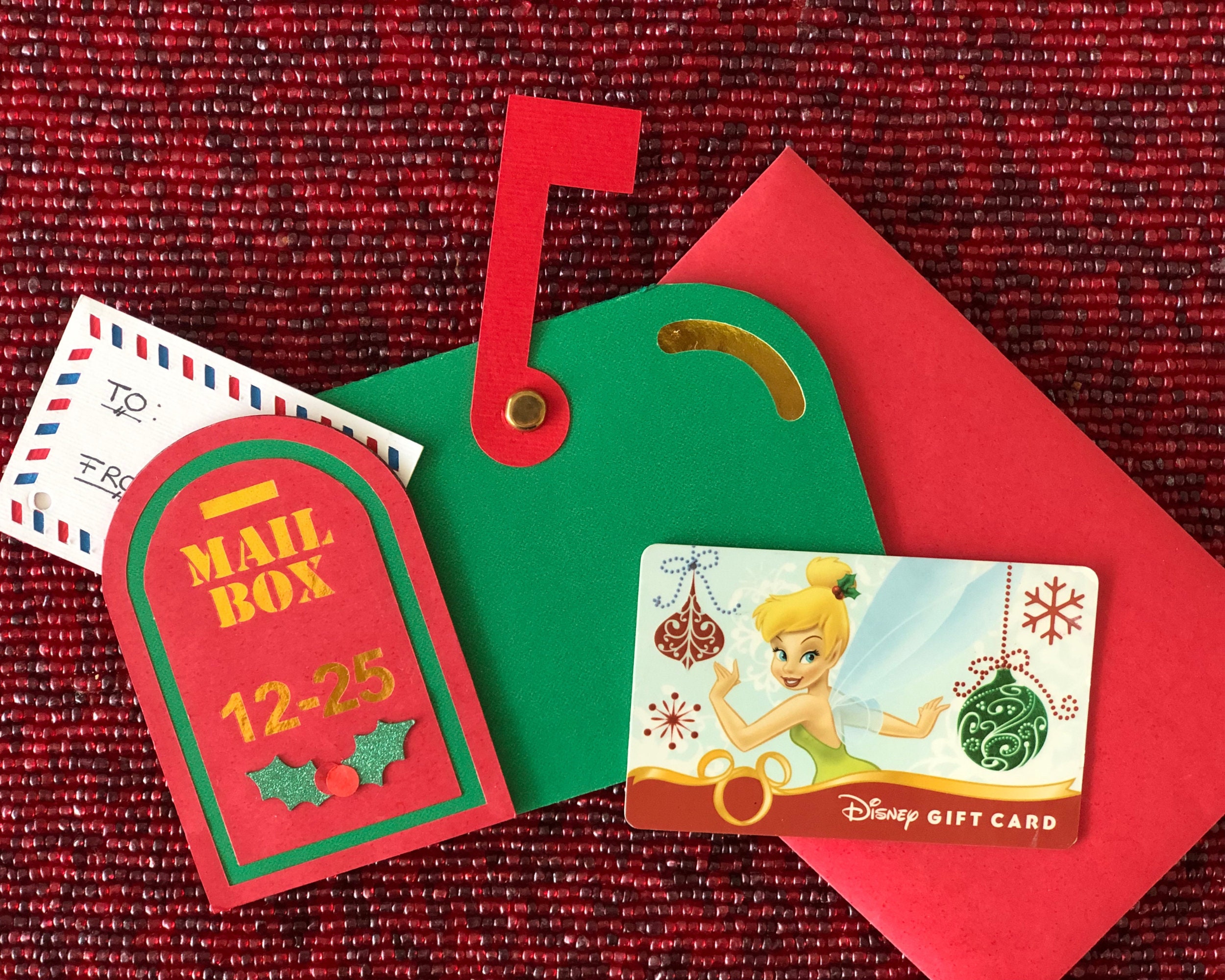 Christmas Gift Card Holder SVG. Shaped as a Mail Box It Will - Etsy UK