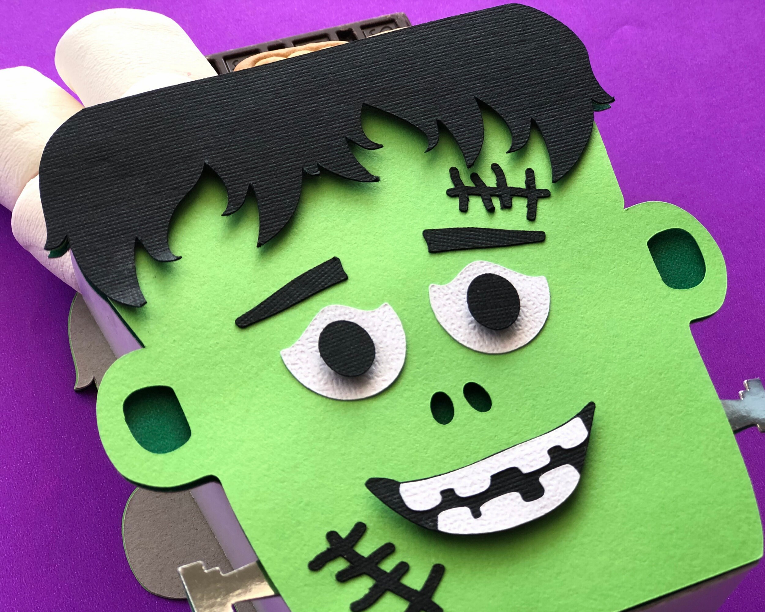 Frankenstein SVG. Get This Halloween Favor Box SVG and Make - Etsy