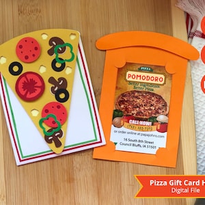 Porta-cartão-presente de pizza SVG. Cartão de presente de aniversário svg, modelo de cartão de presente para professor, presente de agradecimento ao professor svg. Clique para aprender mais!