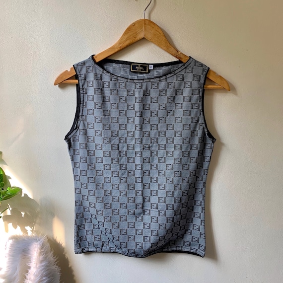 Authentic Vintage Fendi zucca top