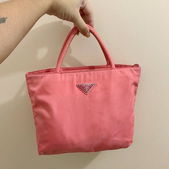pink prada mini bag