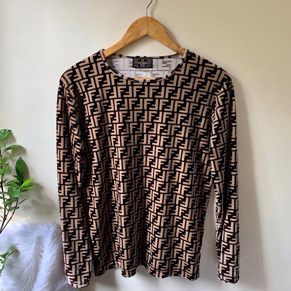 Authentic Fendi Zucca Sweatshirt | pullover | shir