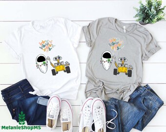 Wall E Couple Shirts Etsy