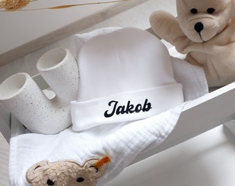 Personalisierte Babymütze mit Namen – Schicke und einzigartige Accessoires für dein Baby Neutral