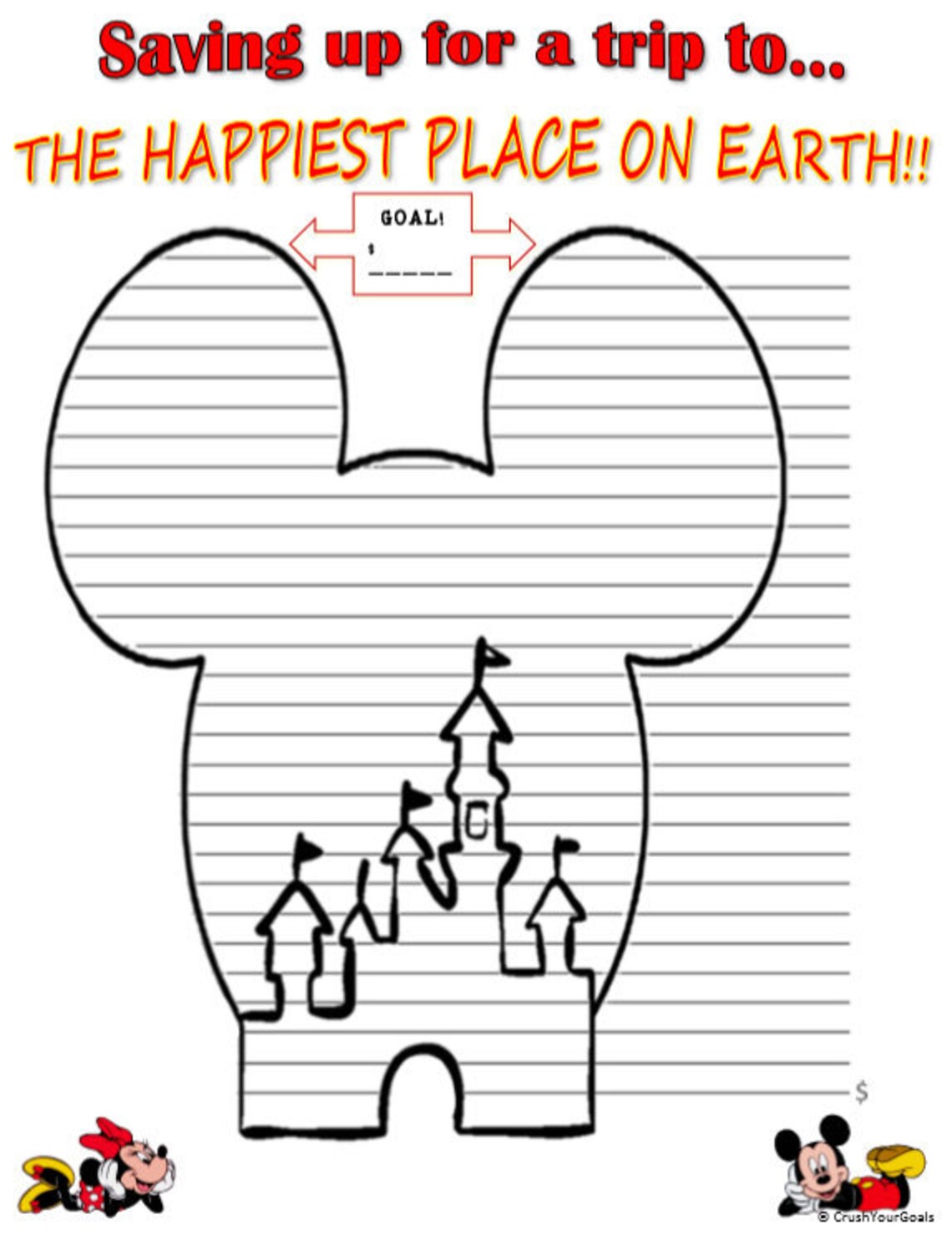 Trip To Disney Savings Tracker Dave Ramsey Savings Tracker Etsy trip-to-disney-savings-tracker-dave-ramsey-savings-tracker-etsy