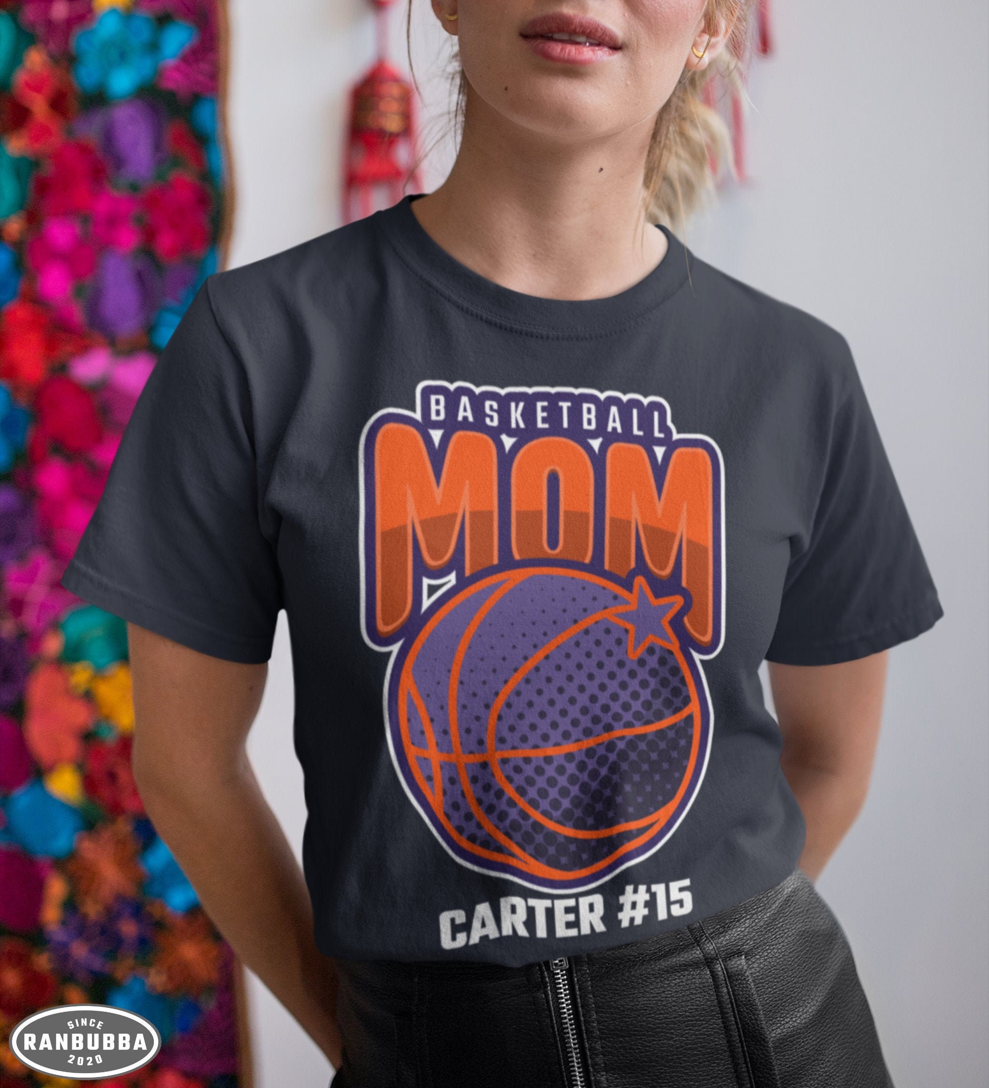 Personalized Basketball Mom Shirt Custom Basketball Shirt Etsy