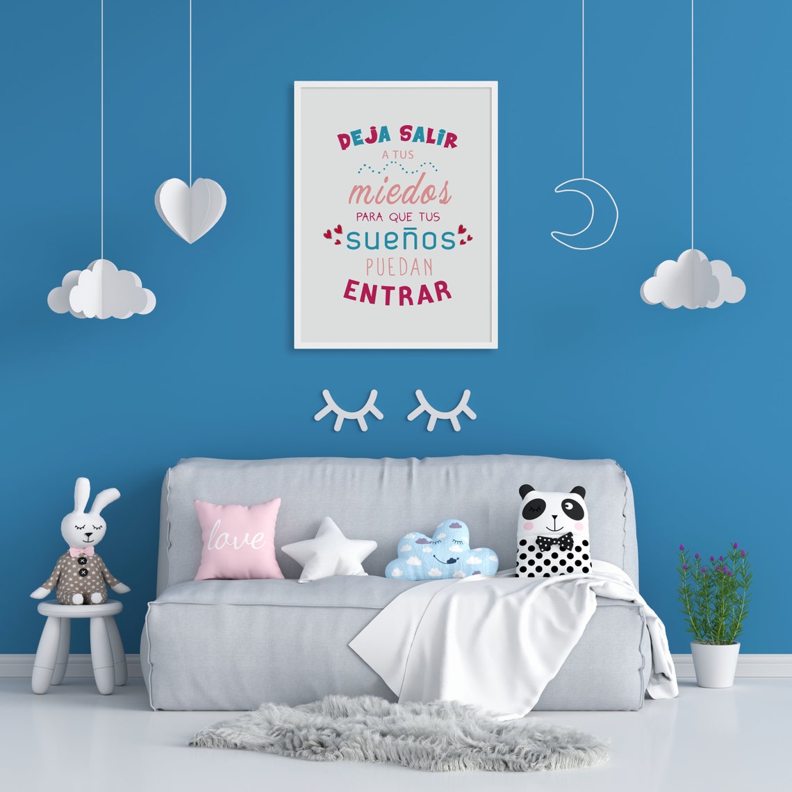 Printable Spanish Quote Digital Wall Art Nursery Poster Etsy