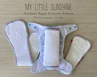 My Little Sunshine NEWBORN Nappy & Inserts