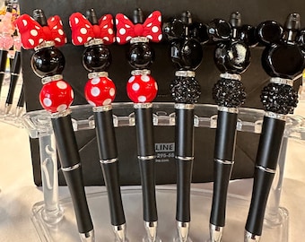 Minie & Mickey Beaded Pen