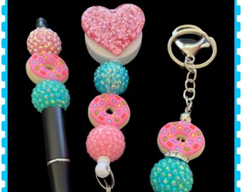 Doughnut Beaded Pens