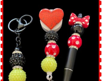 Minnie Beaded Pen
