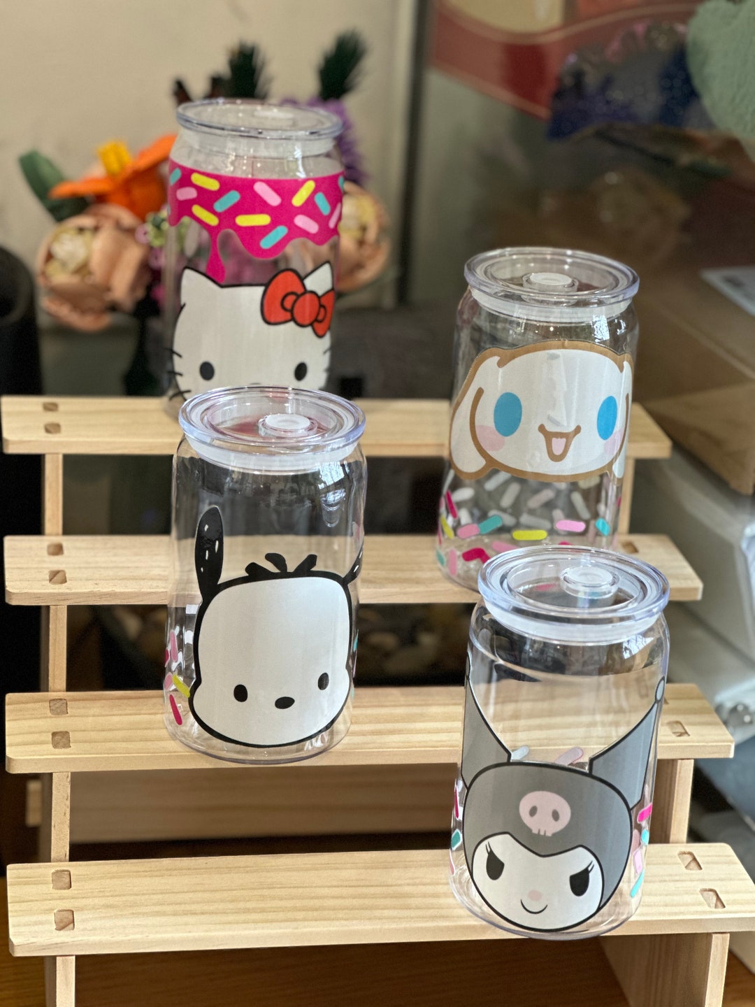 16 Oz Acrylic Sprinkles Kitty - Etsy
