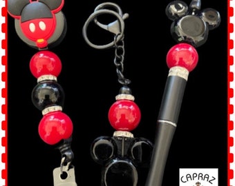 Mickey Beaded Pens