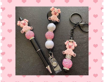 Piggy's Beaded Pen