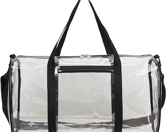 Travel Size Clear Duffle Bags