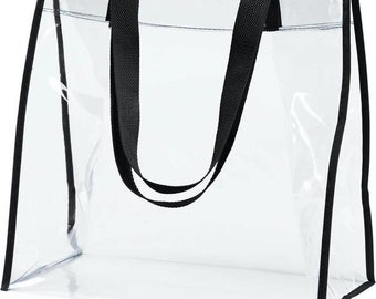 Stadium And Concerts Approved Clear Tote Bags