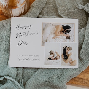 Customizable Mothers Day Card for Wife Printable Card for Mom Mothers Day Gift for New Mom Gift from Husband to Wife Mothers Day Card