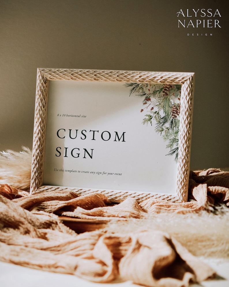 Winter Wedding Table Sign Template Pine Wedding Sign For Etsy winter-wedding-table-sign-template-pine-wedding-sign-for-etsy