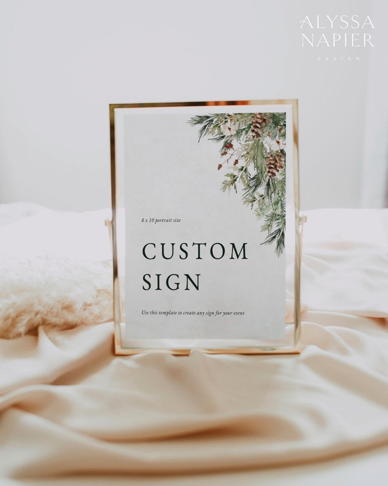 Winter Wedding Table Sign Template Pine Wedding Sign For Etsy winter-wedding-table-sign-template-pine-wedding-sign-for-etsy