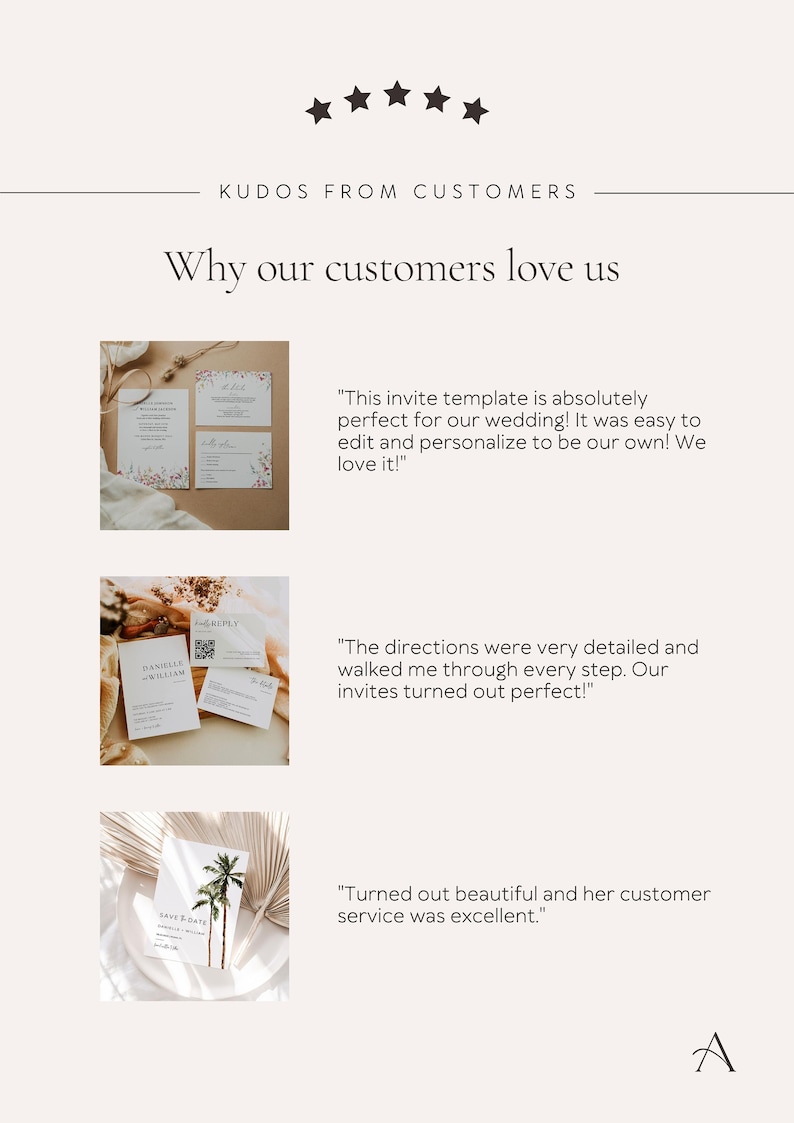 Watercolor Spring Wedding Invitation Template, Peach Floral Wedding Invite Digital Download, Colorful Invitation with Photo image 8