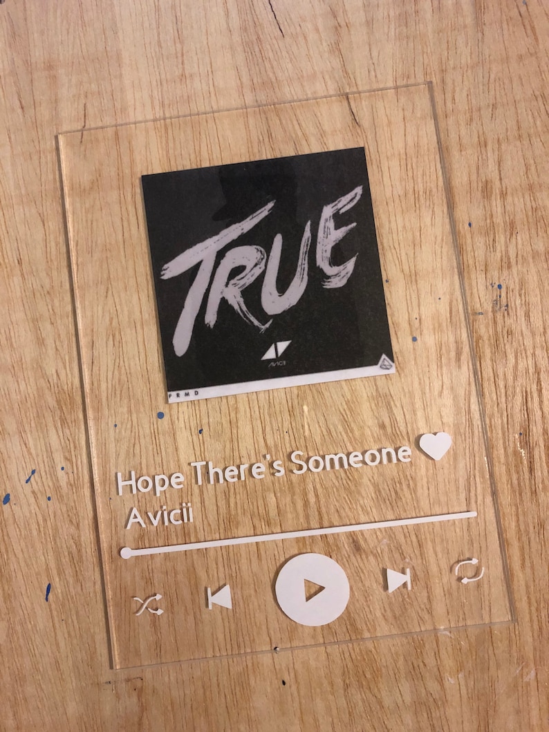 Spotify Acrylic Music Sign multiple choices Etsy