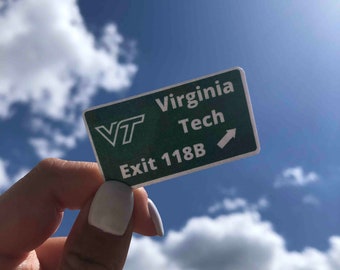 Virginia Tech Hokies 5 x 6-Inch Proud Dad Magnet Single 