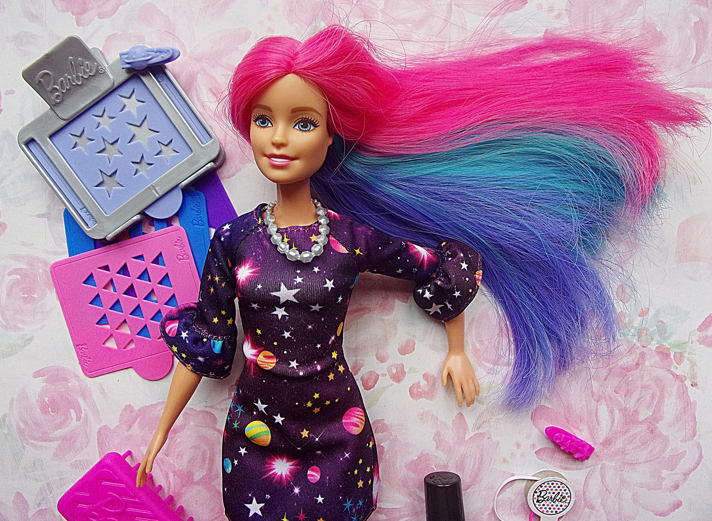 Hair Color Change Barbie With Changeable Hair 2000 Mattel HAPPENIN