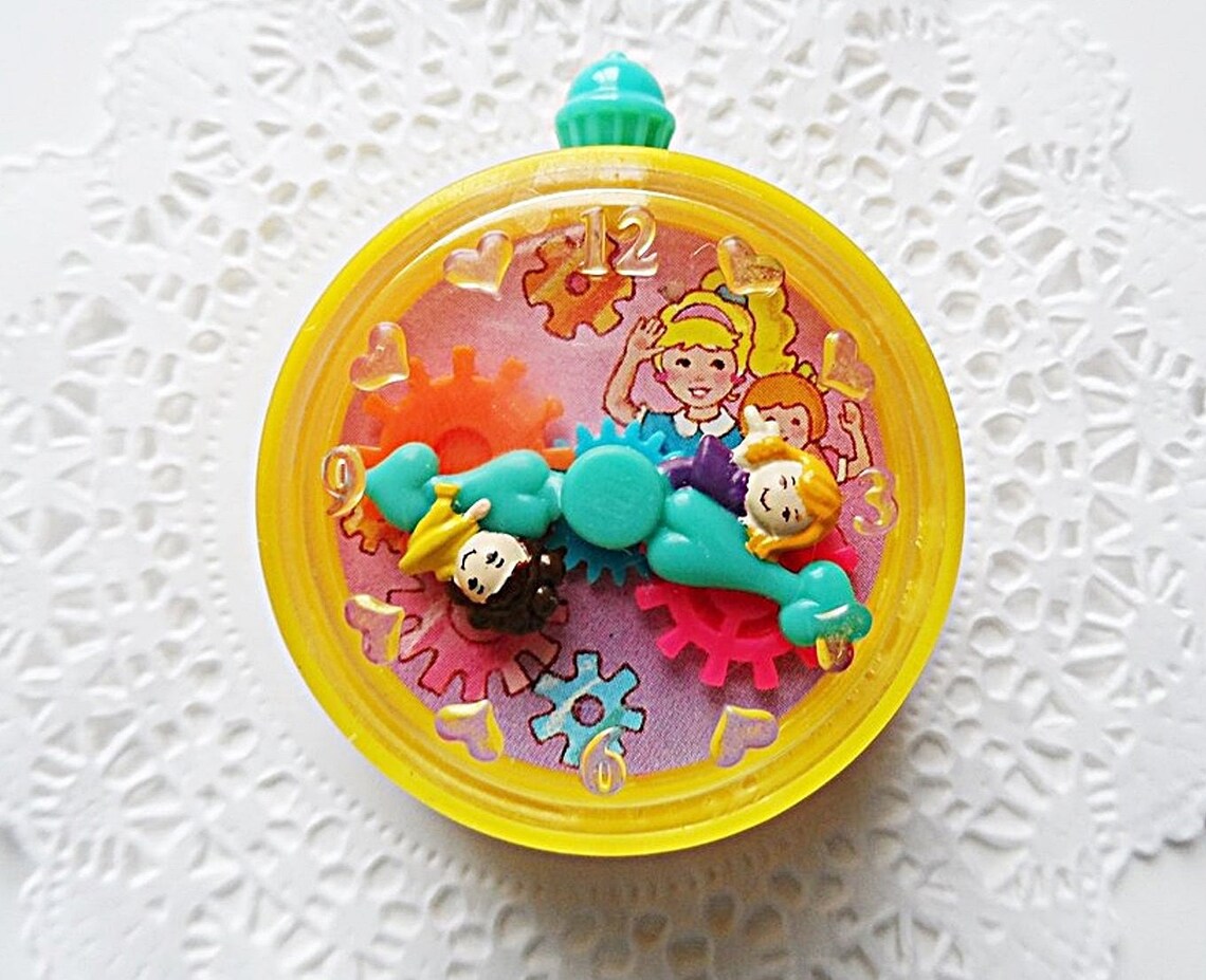 Polly Pocket Watch spin the top & around they go Etsy