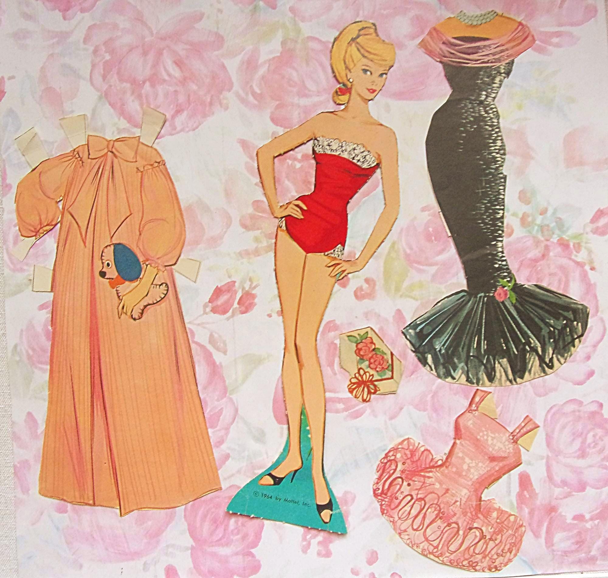 Vintage Barbie Skipper Dress Coat 1906 Beau millésime 1964