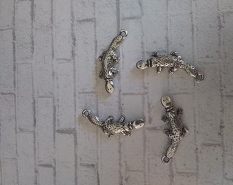 Silver platypus Charm