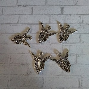 Silver fairy Charm