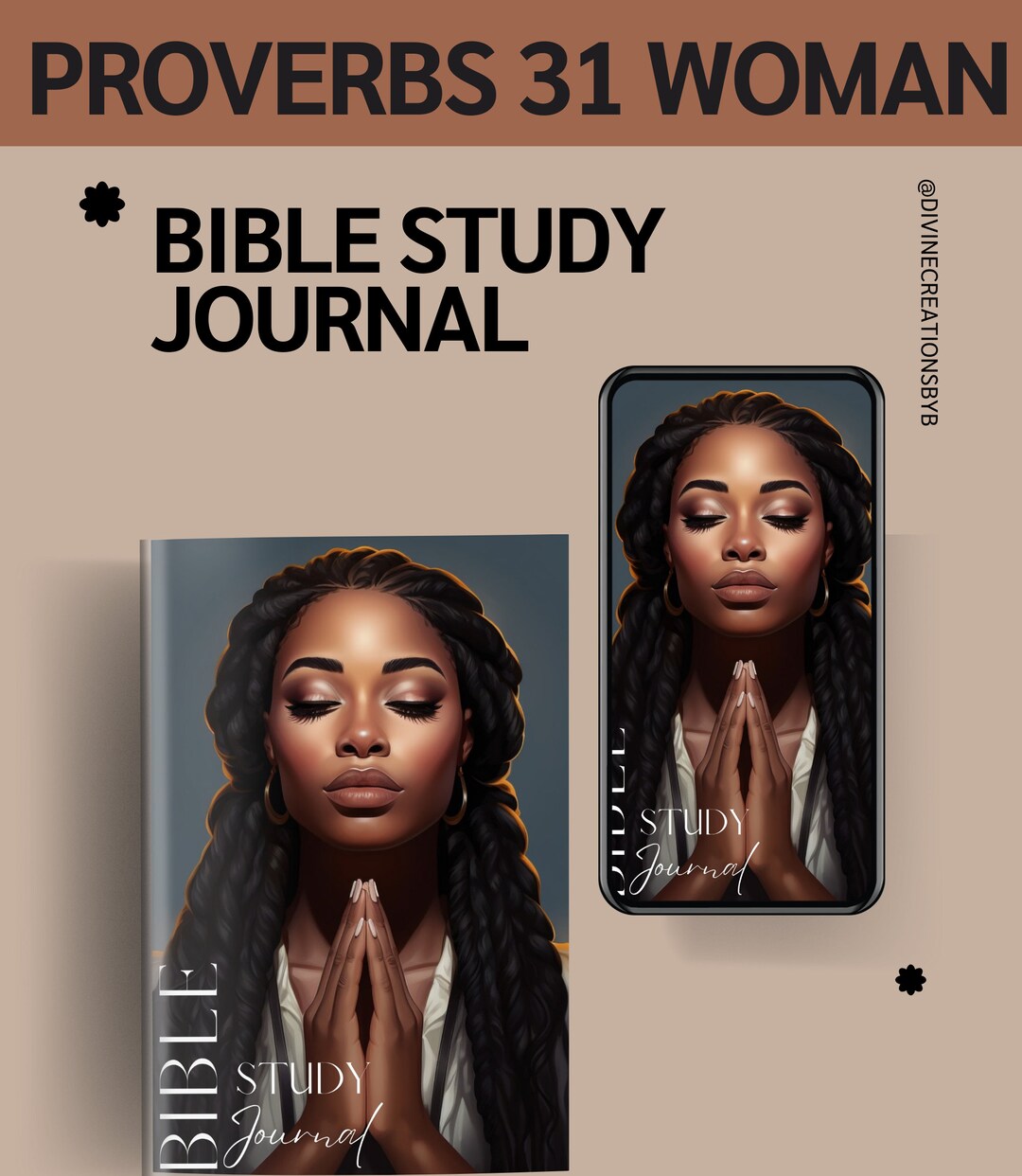 Customizable Digital Bible Study Journal Template - Printable Pages ...