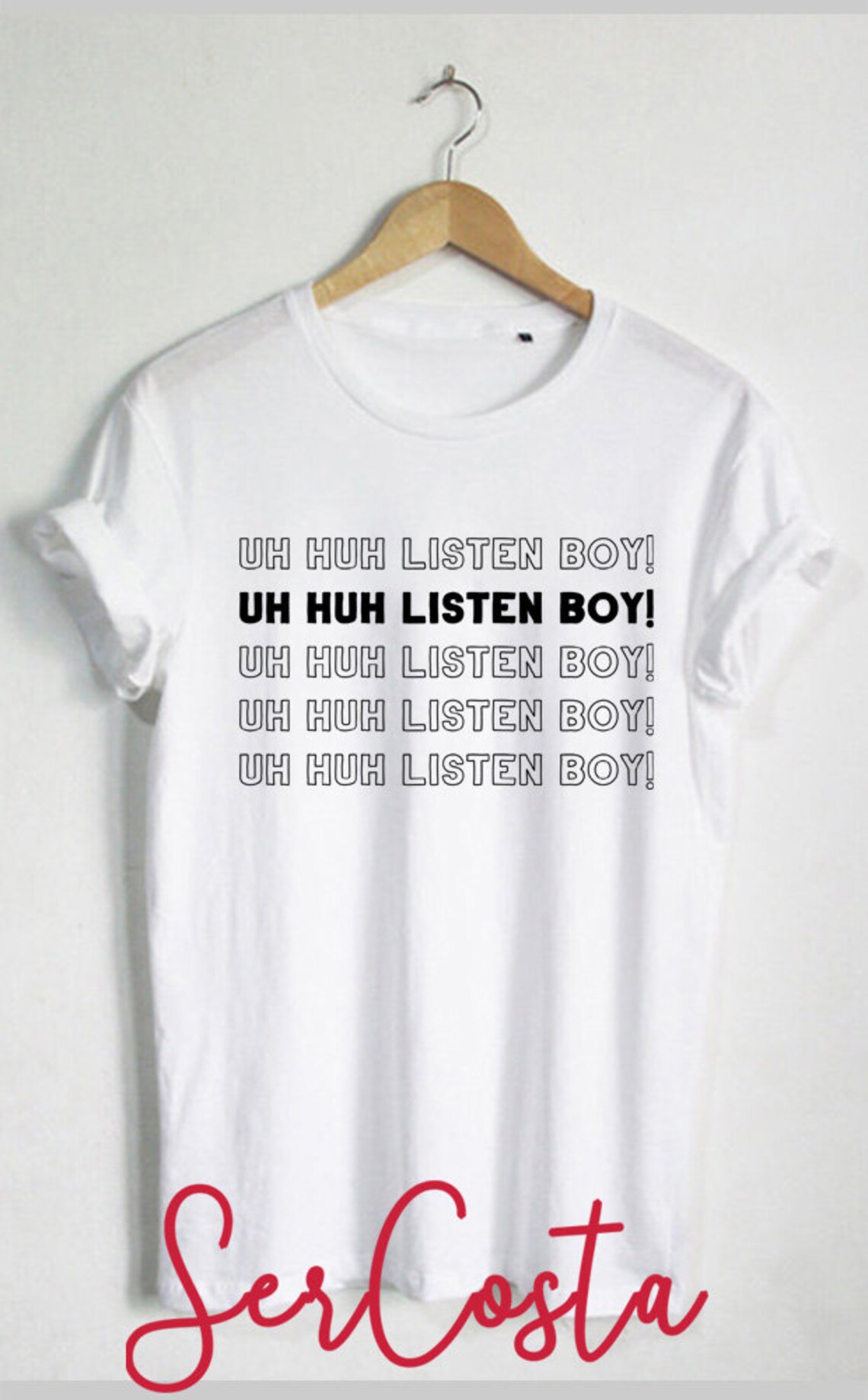 BTS SUGA Yoongi's Uh Huh Listen Boy SNSD Songs Bangtan Etsy