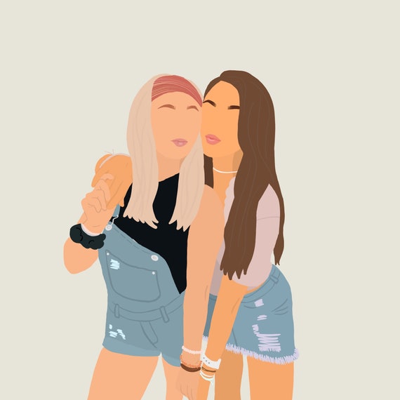 Custom Color Block Portrait Digital Cartoon Illustration - Etsy New Zealand Custom Color Block Portrait Digital Cartoon Illustration - Etsy New Zealand
