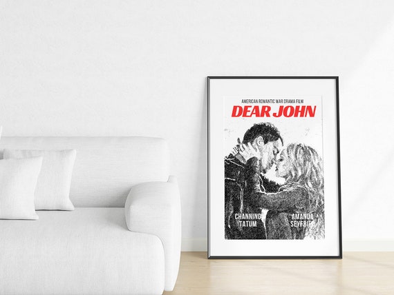 Dear John Channing Tatum Amanda Seyfried Movie Poster | Etsy