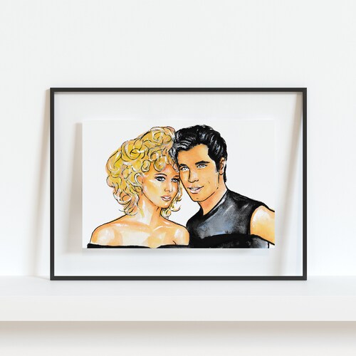 5 Portraits Inspired By John Travolta Danny Zuko Grease Film Movie 5-portraits-inspired-by-john-travolta-danny-zuko-grease-film-movie
