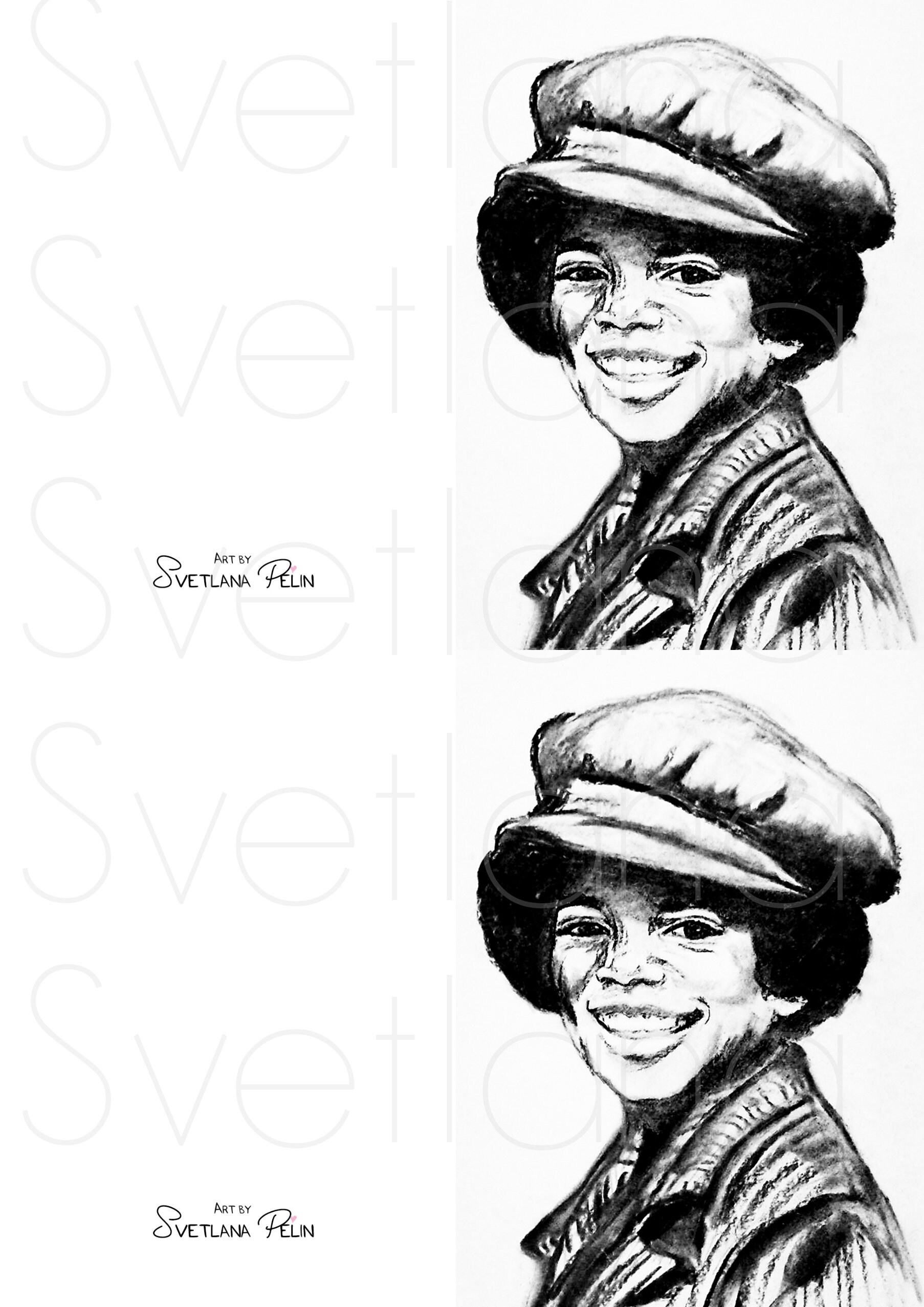 6 Printable Cards A6 Michael Jackson Singer Vocalist - Etsy
